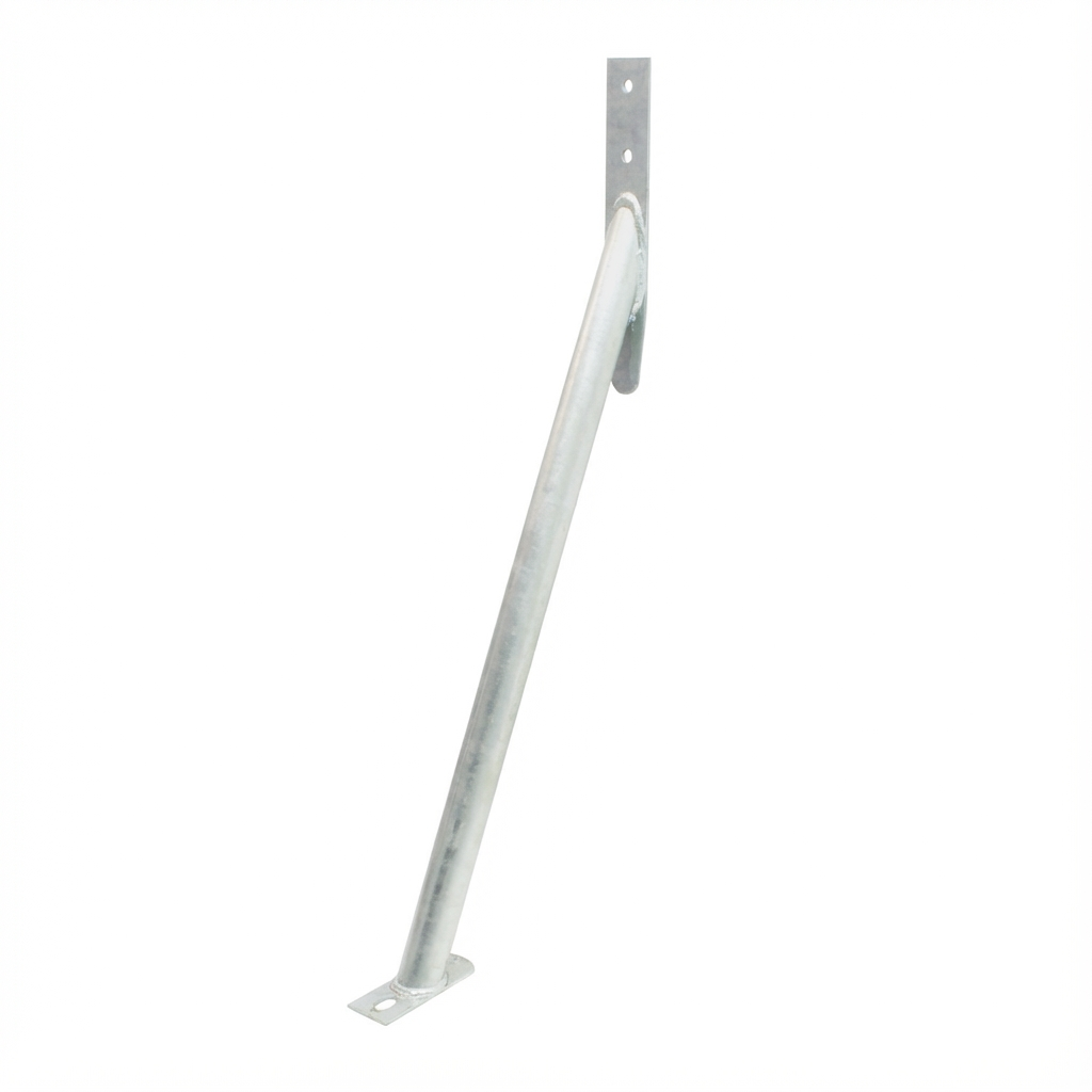 Jambe de force galvanisée 645 mm pour clôture – lot de 4