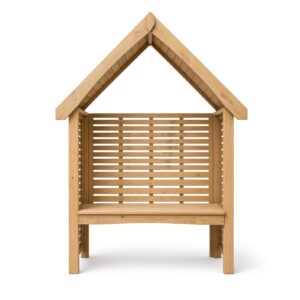 Arche-banc « Bruyère » – treillis complet