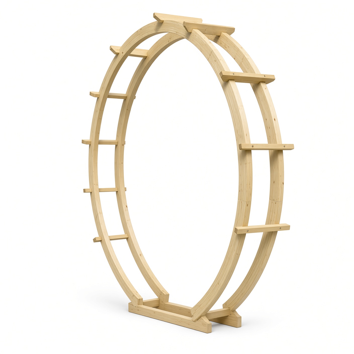 Arche lune en bois « Éclipse »